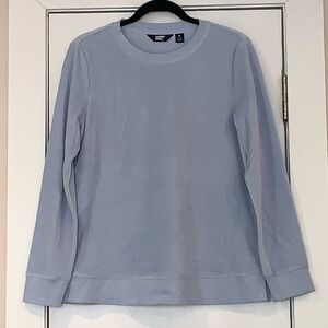 New Lands End Crewneck Velour Sweatshirt M